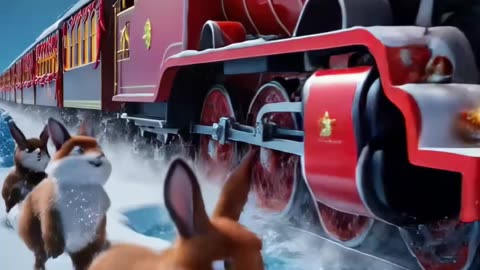 All Aboard The Merry Christmas Train! North Pole Ride