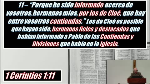 2025.09.03 - Estudio Biblico -1ra Corintios, Pte. 1