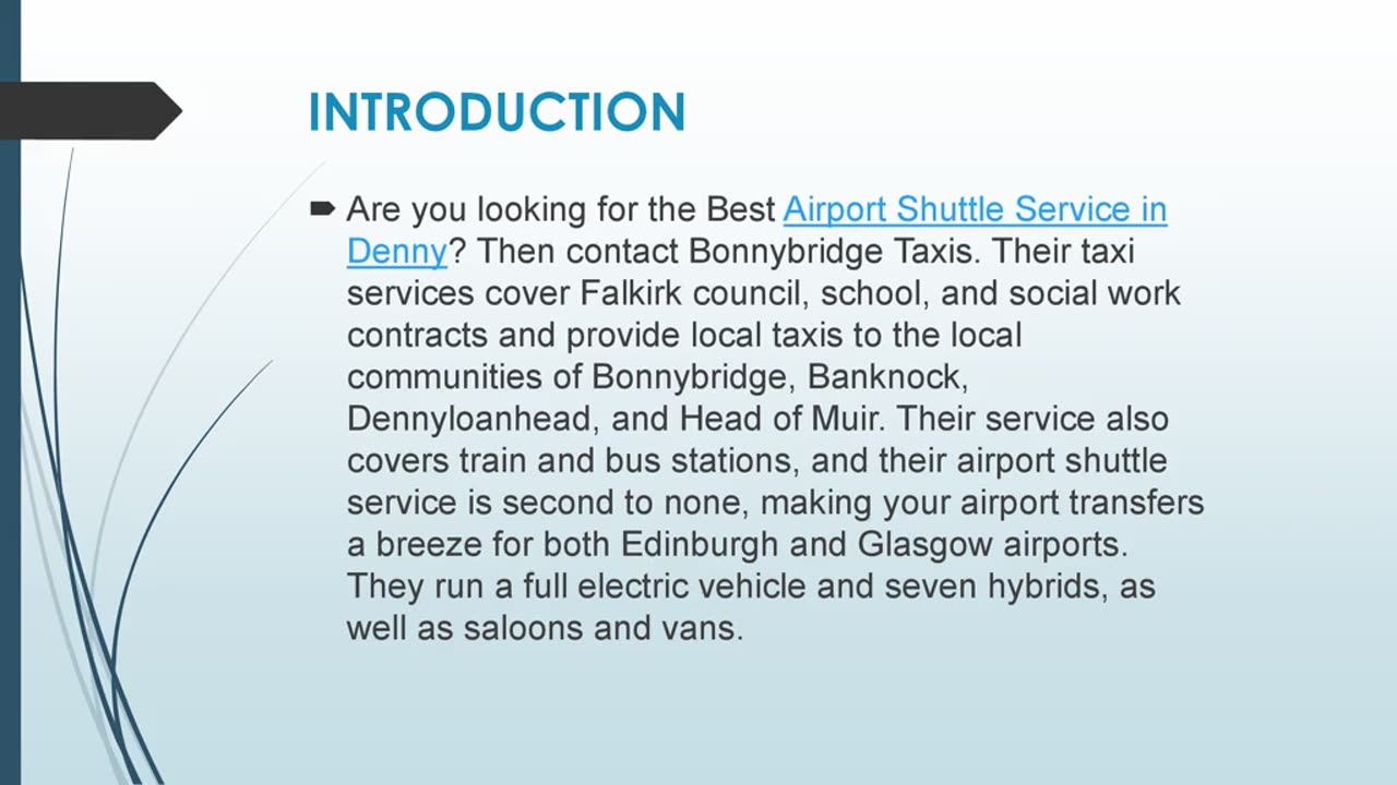 Best Airport Shuttle Service in Denny