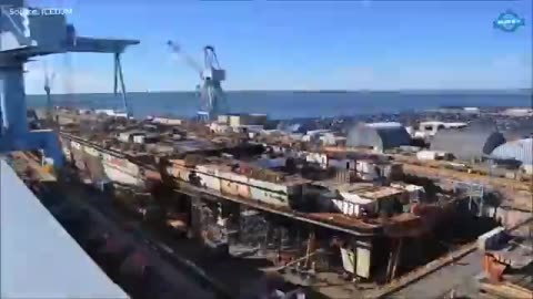 Inside The World's Biggest Shipyards: How Super Cruise Ships And Submarines Are Made