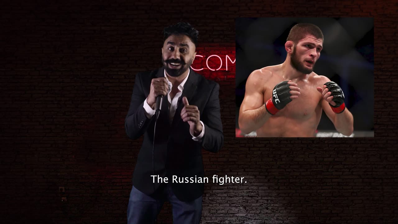 MMA Indian Fighter vs Russian Fighter in America - COMEDY