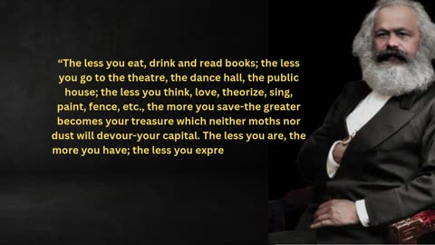 Best Quotes OF karl max