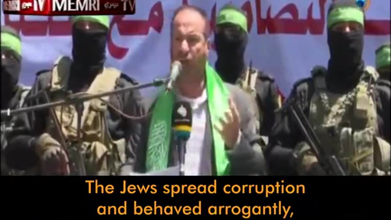 Senior Hamas official in a message to Palestinians living in Jerusalem: Buy knives...