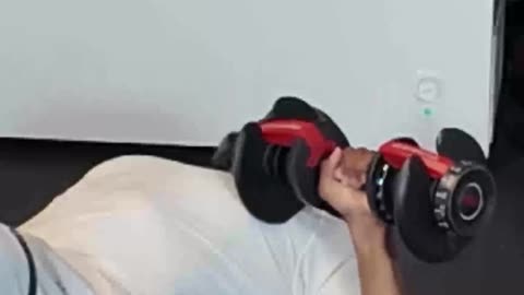 UNILATERAL CHEST PRESS ON BOSU WITH LEG UP