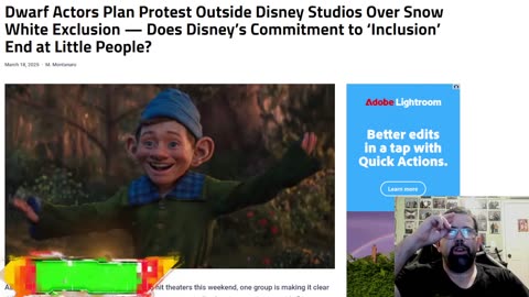 Dwarf Actors Protest In Disney Studios For Disrespecting Them During Snow White Premier