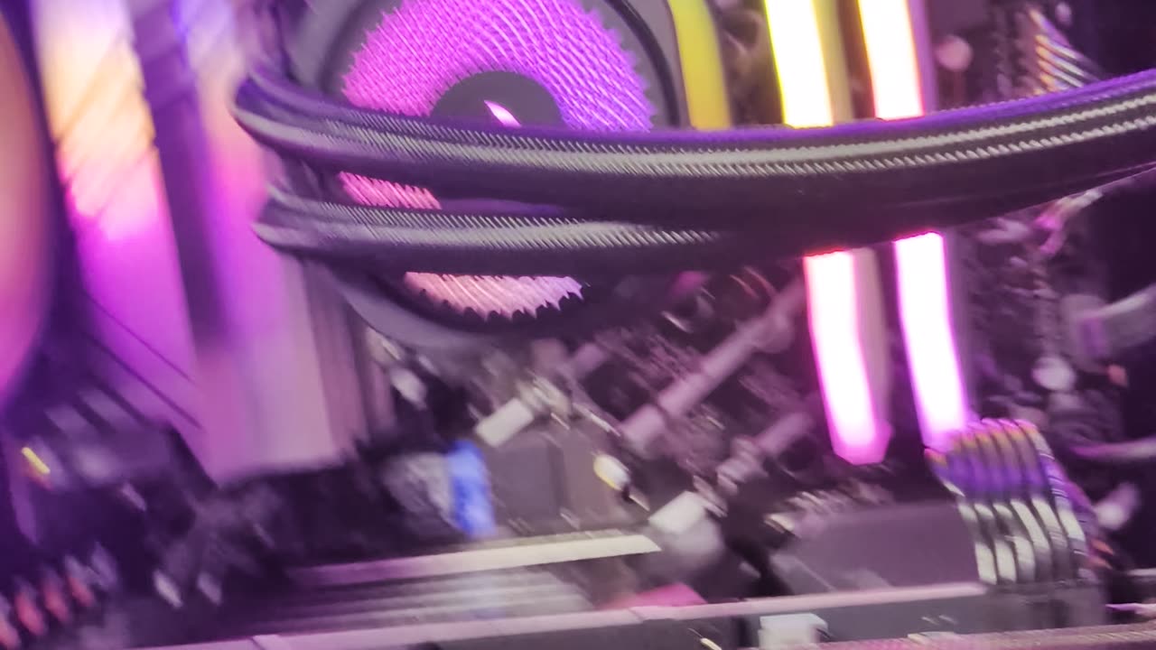 Intel 14900 Ibuypower Upgraded To Corsair AIO and Fans!