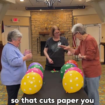 Who doesnt love a classic rockpaperscissors games fun seniors