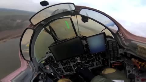 Ukrainian pilot’s heading back after the combat sortie, - Soniashnyk