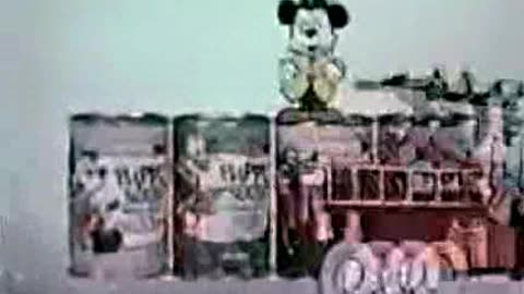 Commercial - Heinz Happy Soups 1964 w Disney characters