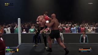 WWE 2K25 - See Mike Tyson fight Logan Paul in a Underground Match HD