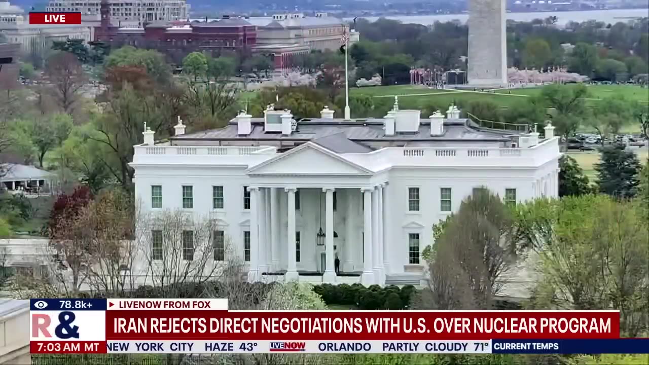 Iran rejects negotiations with the US over nuclear program