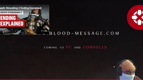 Blood Message reaction