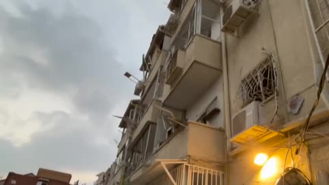 Iranian Strikes Hit Not Only the Capital but Also the Periphery in Israel's Bat-Yam