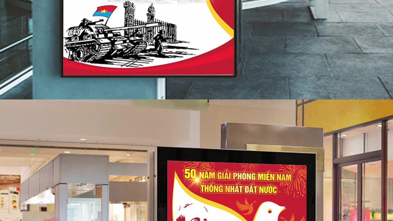 Poster 50 years of Southern Liberation and National Reunification Day April 30