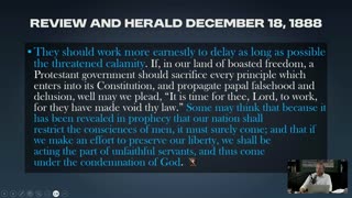 Connecting the Dots - Sunday Law is Already Here! Final Countdown | Study 13