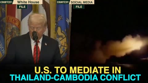 TRUMP intervenes in THAILAND COMBODIA WAR