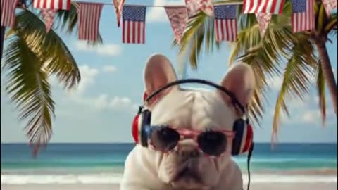 French Bulldogs in Miami: I Feel Good!