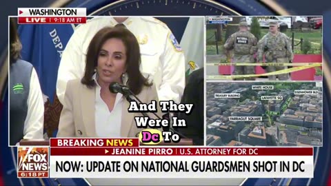 BREAKING: National Guardsmen Shot in DC Identified as Sarah Beckstrom and Andrew Wolfe