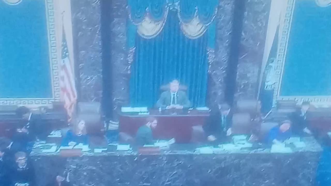 Eight Democrats caved