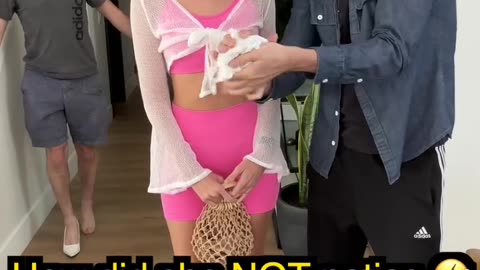 She didn't expect this to happen.hd
