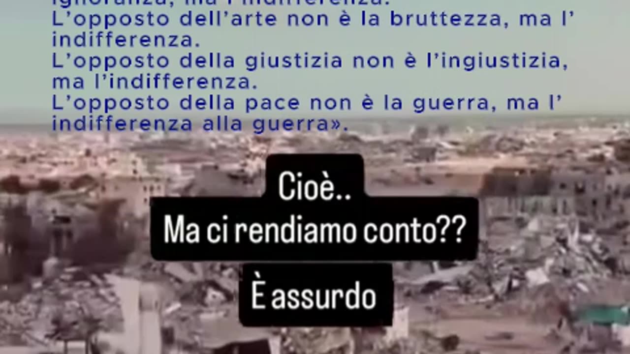 Gaza prima e dopo☮