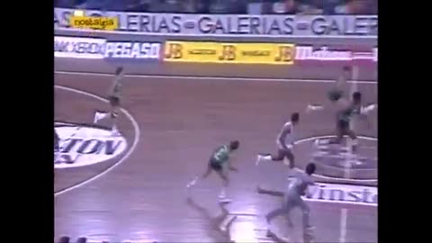 "Real Madrid vs Ron Negrita Joventut" FINAL COPA DEL REY 1986 (19 de Diciembre, 1985)