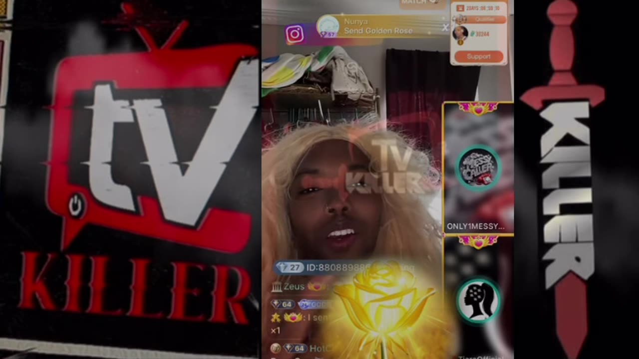 MESSY CALLER VS TIARA & MESSY JOE IN gOD ZEUS LIVE