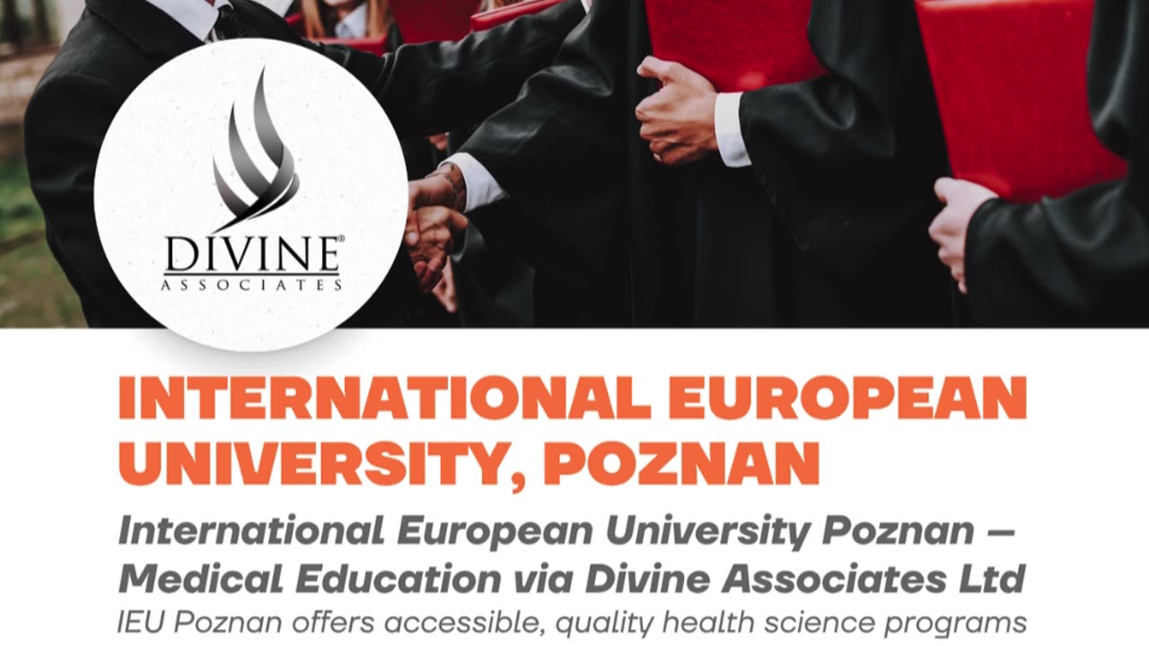 Shape Your Medical Future at IEU Poznan with Divine Associates Ltd