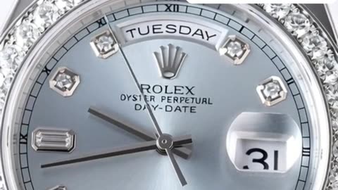 Rolex Day-Date Pearlmaster Diamond Bezel