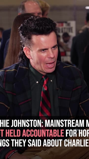 Johnston: Mainstream Media Is Not Held Accountable for Horrible Things Said About Charlie Kirk