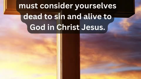 Journey of faith and spiritual growth Romans 6:10-11 Daily Bible Verse