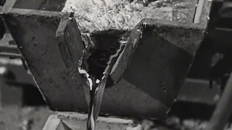 Allied aircraft shot down over Occupied Europe turned into aluminum alloy ingots circa 1944