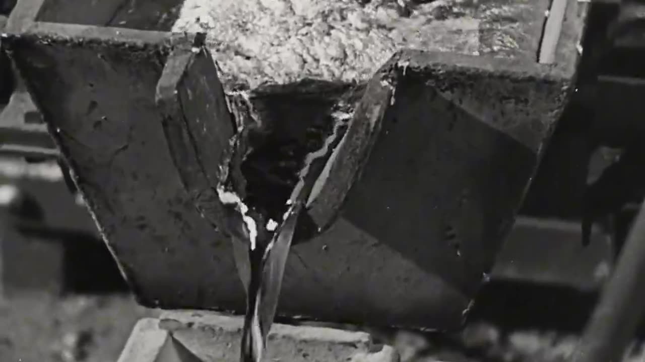Allied aircraft shot down over Occupied Europe turned into aluminum alloy ingots circa 1944