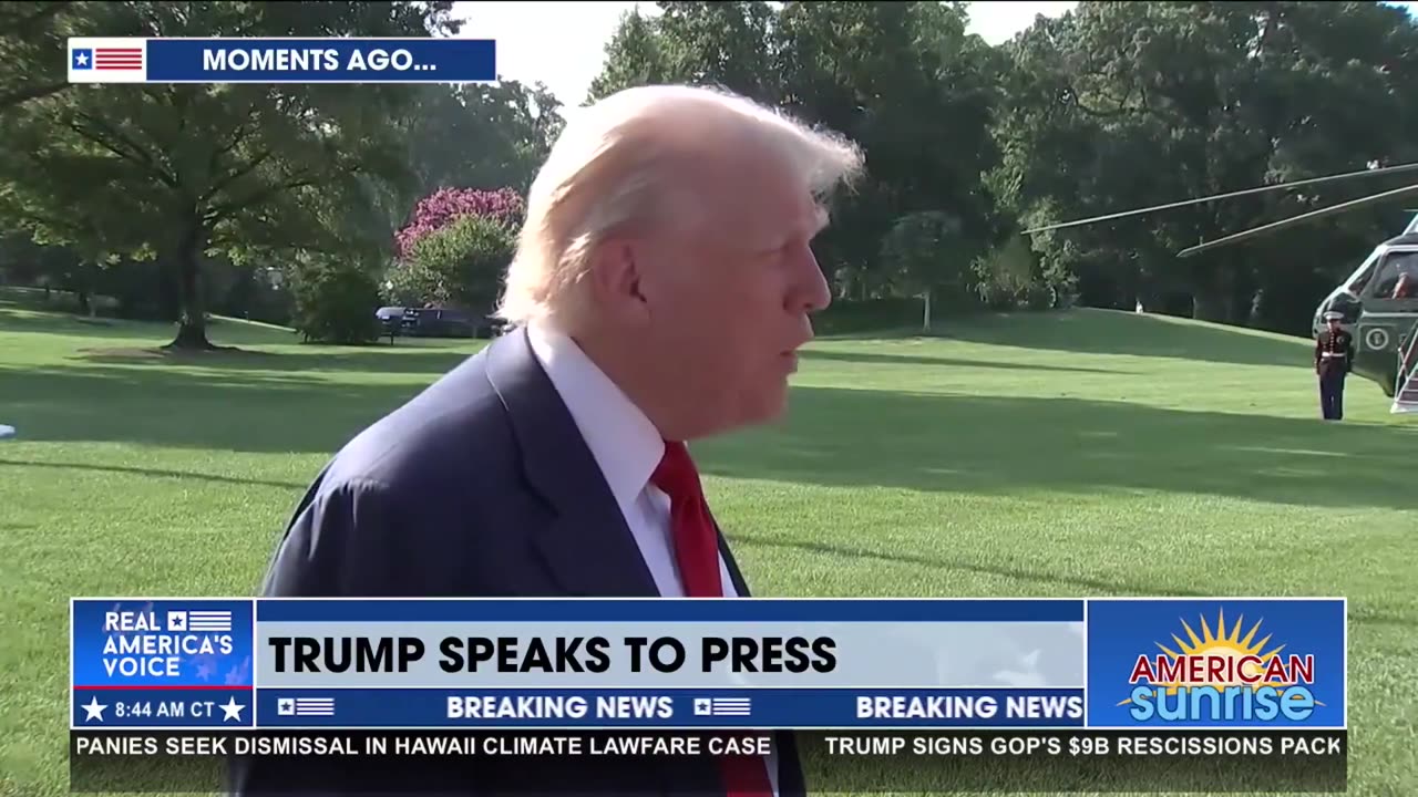 PRESIDENT TRUMP ON EPSTEIN, THE LETTER, AND THE ISLAND
