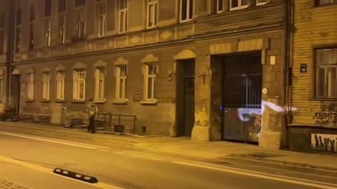 This is what I used to imagine as a kid looking at the window of my parents car