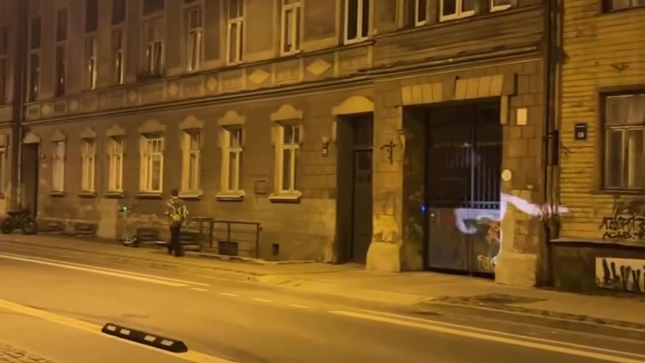 This is what I used to imagine as a kid looking at the window of my parents car