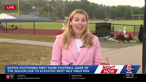 Natick football game rescheduled amid West Nile virus risk