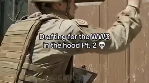 Shocking: WW3 Draft in the Hood Pt. 2 #shorts