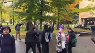 Portland, OR (October 27th) — Conservative activist, 𝗧𝗼𝗺𝗺𝘆 𝗔𝗹𝗹𝗲𝗻, takes the fight for free