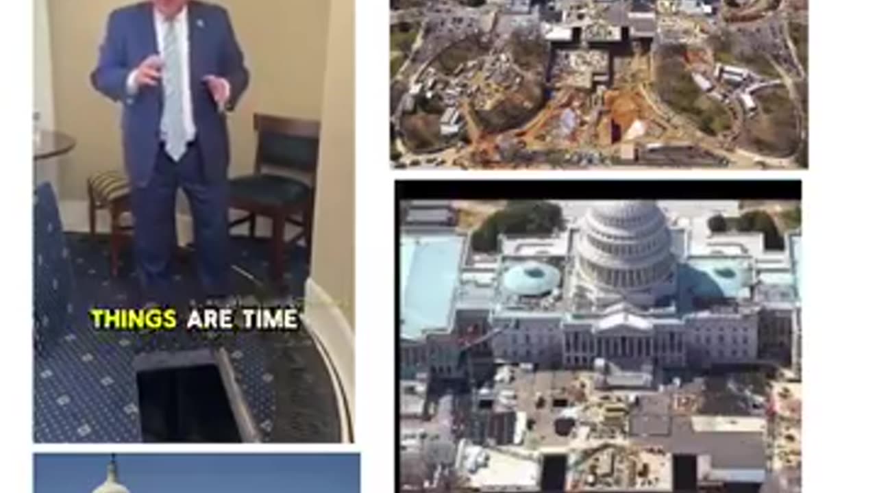 SECRET TUNNELS UNDER CAPITAL BUILDING.