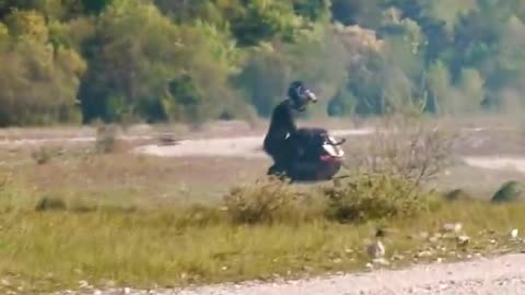 A fully functional real-world "speeder bike".
