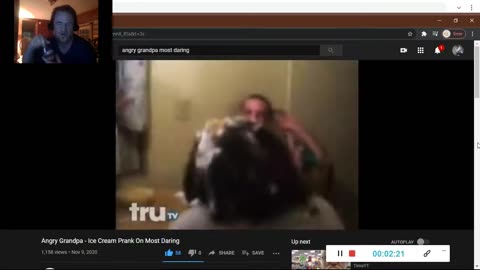 "Angry Grandpa - Ice Cream Prank On Most Daring" (Reaction; #110)