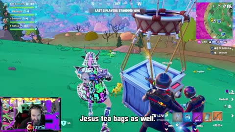 Jesus Plays Fortnite