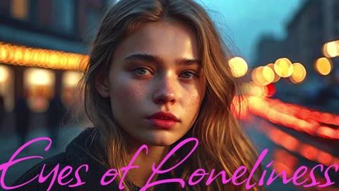Electronic Music. Song Eyes of Loneliness.
