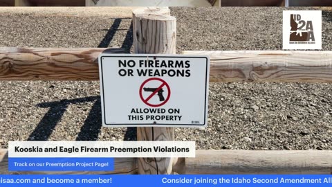 Guns with Greg (Ep. 4): Eagle and Kooskia Receive Notifications Over Firearm Preemption Violations