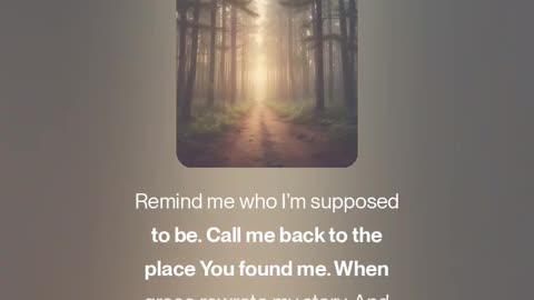 Remind Me Who I Am (V4.5)