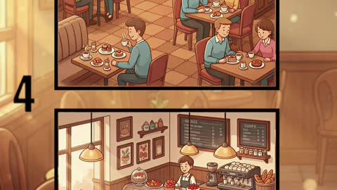 Sweet Bakery Fun 🍩🍰 | Can You Spot the Differences? 👀✨