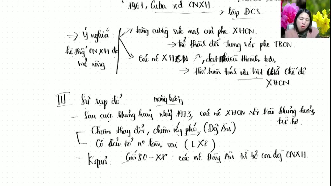 Buổi 53: Chủ nghĩa xã hội từ năm 1917 đến nay - Phần cuối