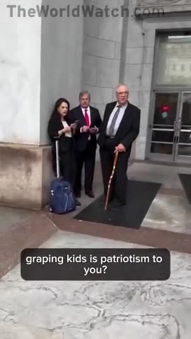 A woman asks Kash Patel “How does it feel to be a cuck for Israel?”