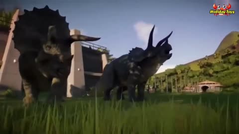 Triceratops Burrows Into the Mud to Avoid Mosquito Bites